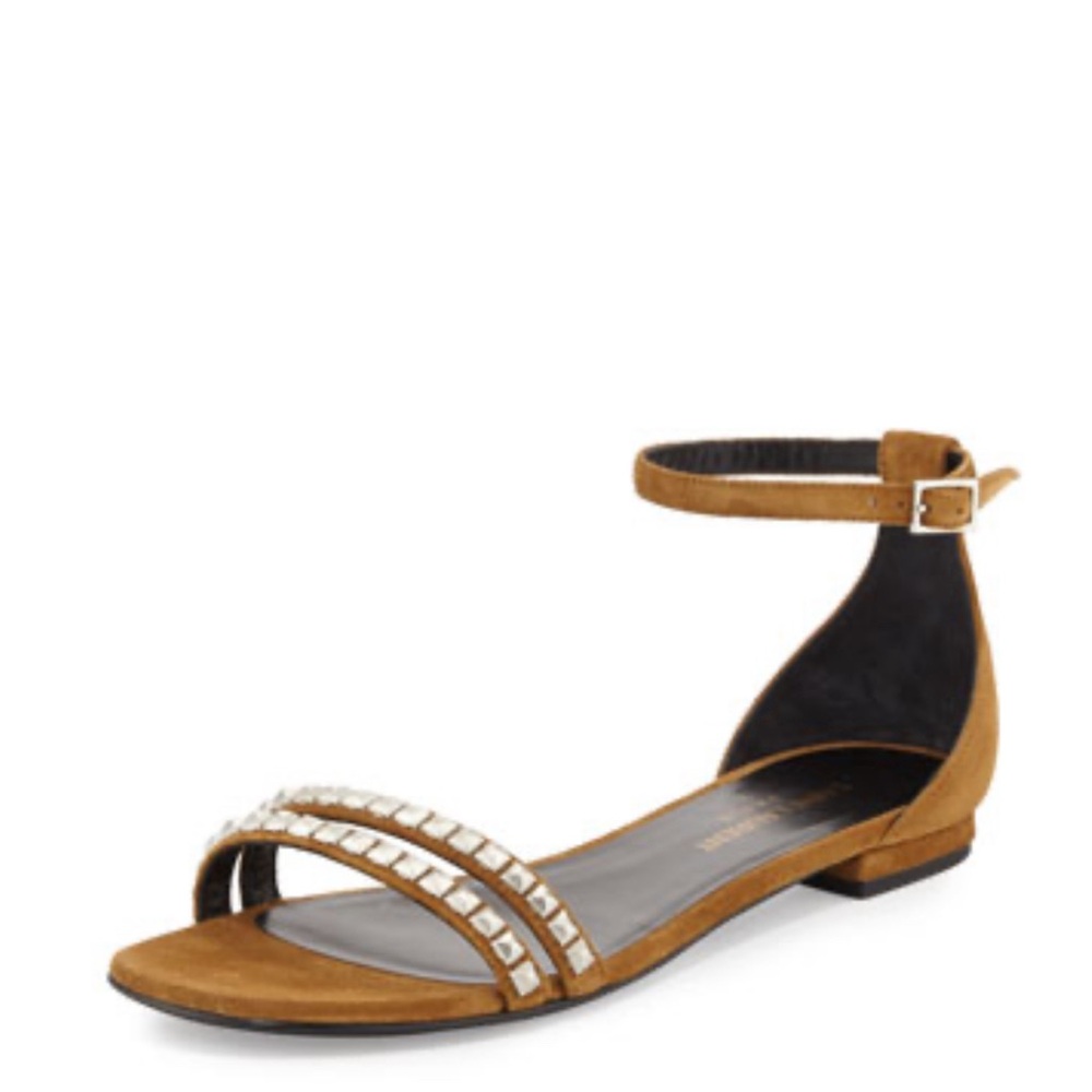 Saint Laurent suede sandal